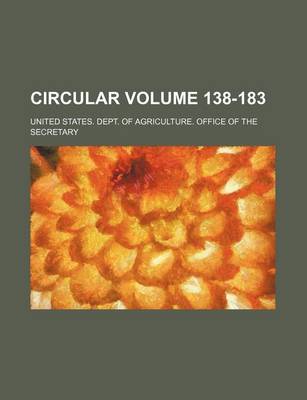 Book cover for Circular Volume 138-183