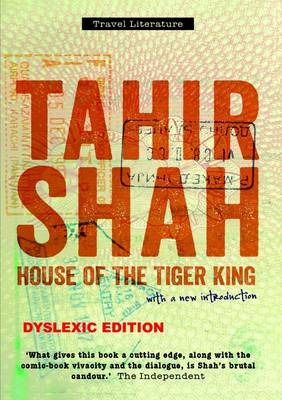 Book cover for House of the Tiger King, Dyslexic edition