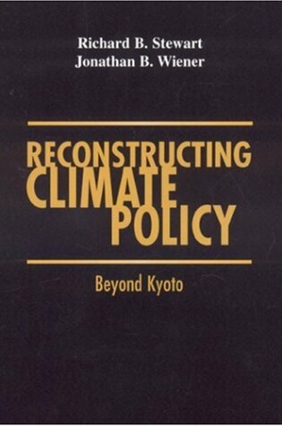 Cover of Reconstructing Climate Policy