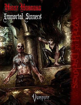 Book cover for Night Horrors Immortal Sinners