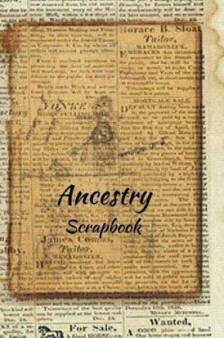 Cover of Ancestry scrapbook