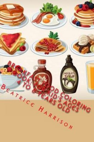 Cover of Breakfast Food Coloring Book