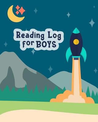 Book cover for Reading Log for Boys