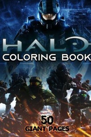 Cover of Halo Coloring Book