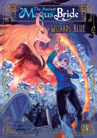 Book cover for The Ancient Magus' Bride: Wizard's Blue Vol. 3