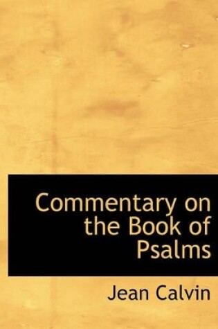 Cover of Commentary on the Book of Psalms
