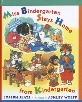 Book cover for Miss Bindergarten Stays Home from Kindergarten