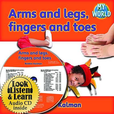 Book cover for Arms and Legs, Fingers and Toes - CD + PB Book - Package