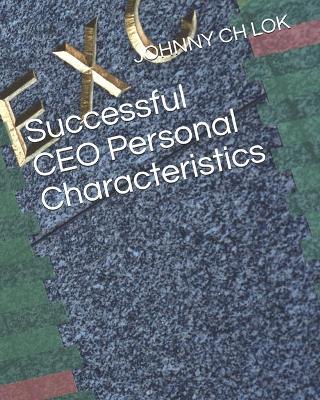Book cover for Successful CEO Personal Characteristics