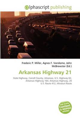 Cover of Arkansas Highway 21