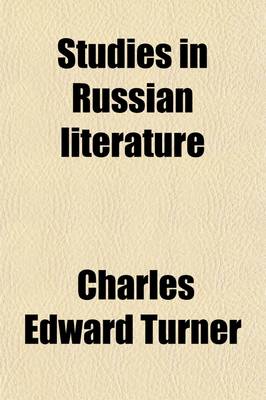 Book cover for Studies in Russian Literature