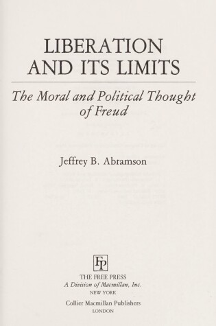 Cover of Liberation and Its Limits