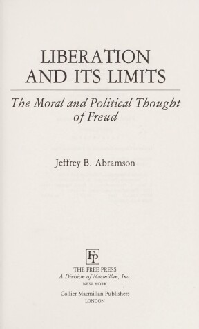 Book cover for Liberation and Its Limits