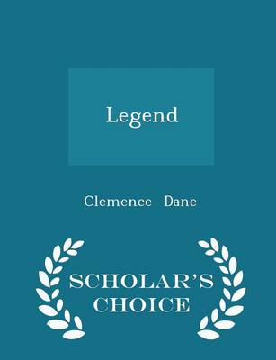 Book cover for Legend - Scholar's Choice Edition