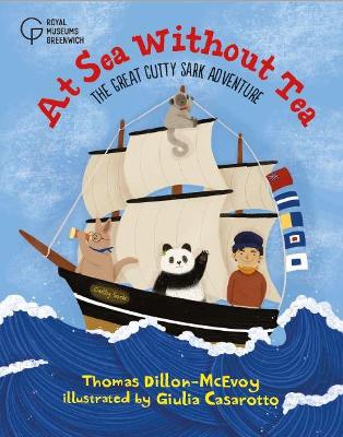 Book cover for At Sea Without Tea