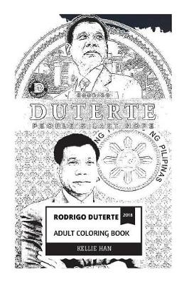 Book cover for Rodrigo Duterte Adult Coloring Book