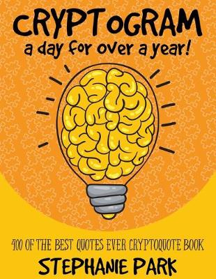 Book cover for Cryptogram a Day for Over a Year