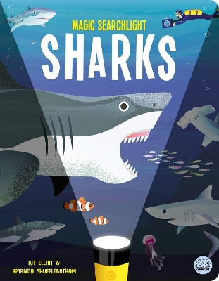 Book cover for Magic Searchlight - Sharks