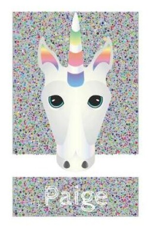 Cover of Paige's Unicorn Notebook