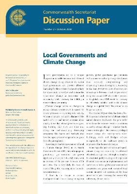 Cover of Local Governments and Climate Change