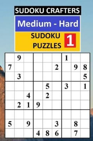 Cover of Medium - Hard SUDOKU PUZZLES 1