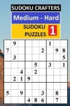 Book cover for Medium - Hard SUDOKU PUZZLES 1