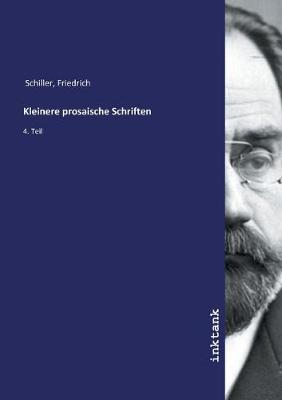 Book cover for Kleinere prosaische Schriften