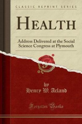 Cover of Health