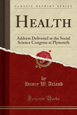 Book cover for Health