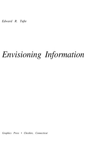 Cover of Envisioning Information