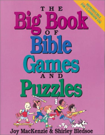 Book cover for Big Book of Bible Games and Puzzles