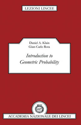 Book cover for Introduction to Geometric Probability