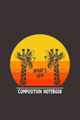 Book cover for What's Up? Composition Notebook