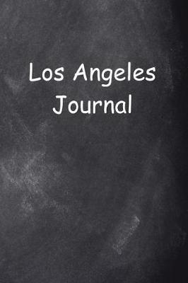 Cover of Los Angeles Journal Chalkboard Design