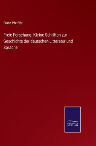 Cover of Freie Forschung