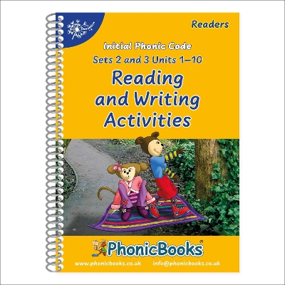 Cover of Phonic Books Dandelion Readers Reading and Writing Activities Set 2 Units 1-10 and Set 3 Units 1-10