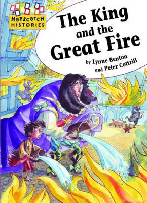Book cover for The King and the Great Fire