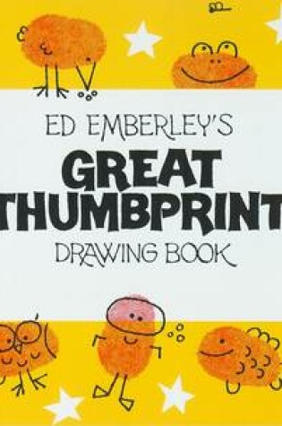Cover of Great Thumb Print Drawing Book