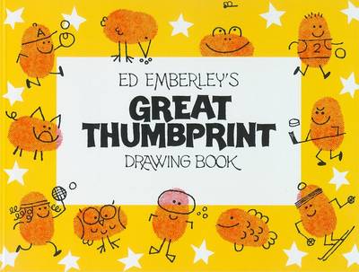 Book cover for Great Thumb Print Drawing Book