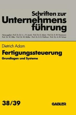 Cover of Fertigungssteuerung