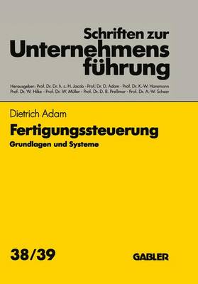 Book cover for Fertigungssteuerung