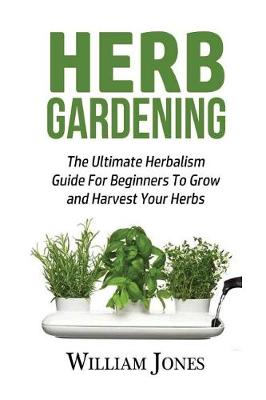 Book cover for Herb Gardening