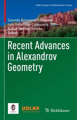 Cover of Recent Advances in Alexandrov Geometry