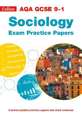 Book cover for AQA GCSE 9-1 Sociology Exam Practice Papers