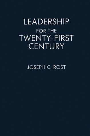 Cover of Leadership for the Twenty-First Century