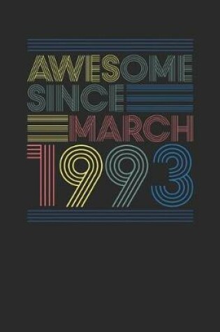 Cover of Awesome Since March 1993