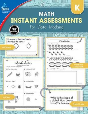 Book cover for Instant Assessments for Data Tracking, Grade K