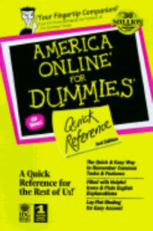 Cover of America Online for Dummies, Qr, 2e
