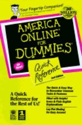 Book cover for America Online for Dummies, Qr, 2e