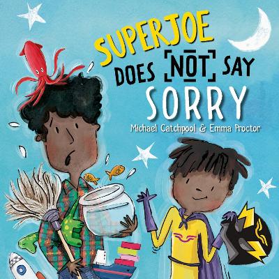 Book cover for SuperJoe Does NOT Say Sorry